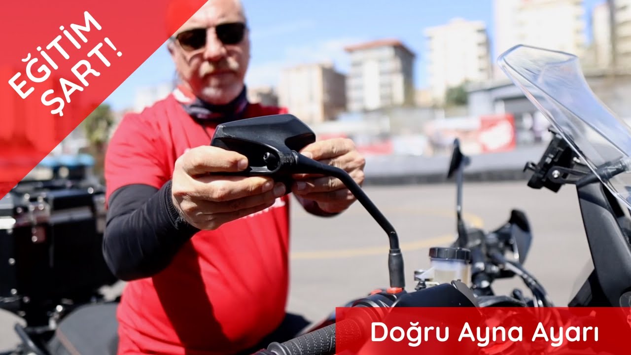 Eğitim Şart! Motosiklette Ayna Ayarı - motomax.com.tr