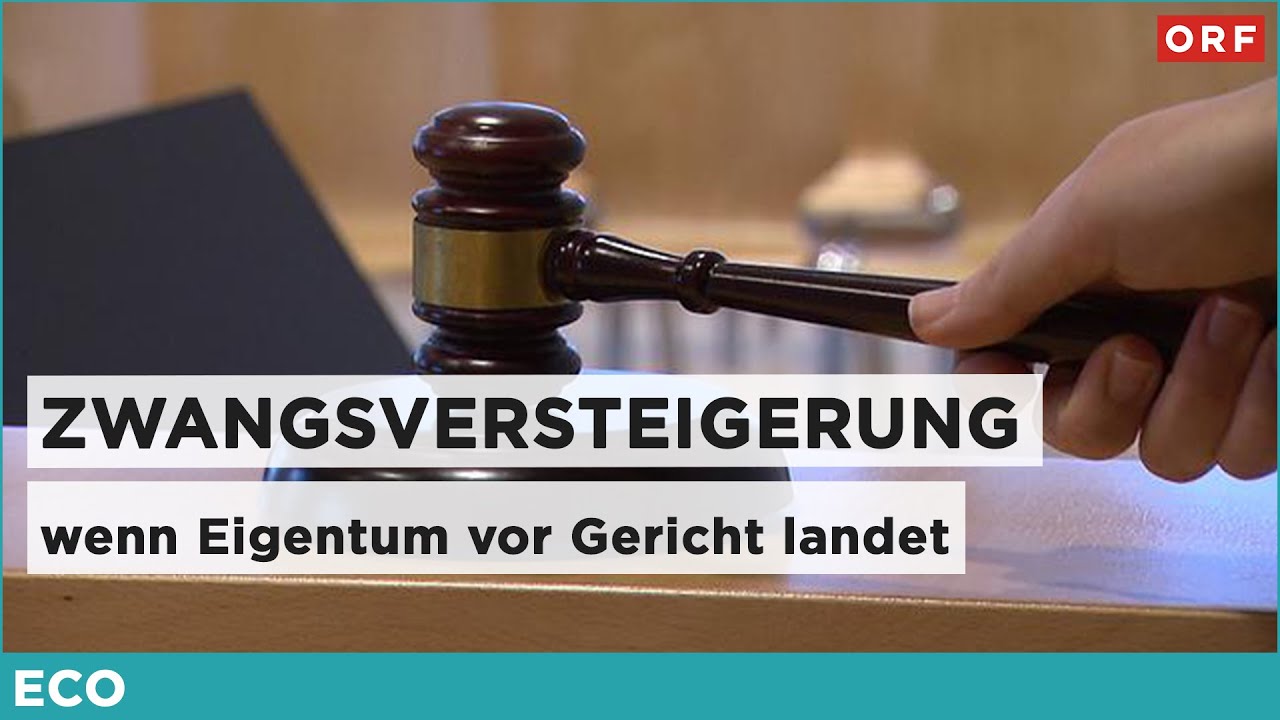 Zwangsversteigerung - wenn Eigentum vor Gericht landet | ECO 16.10.2025