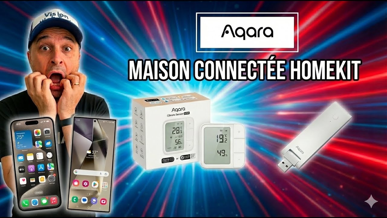 Aqara : Maison Connectée HomeKit 🔐 Matter + Climate Sensor + Détecteur de Porte 😱
