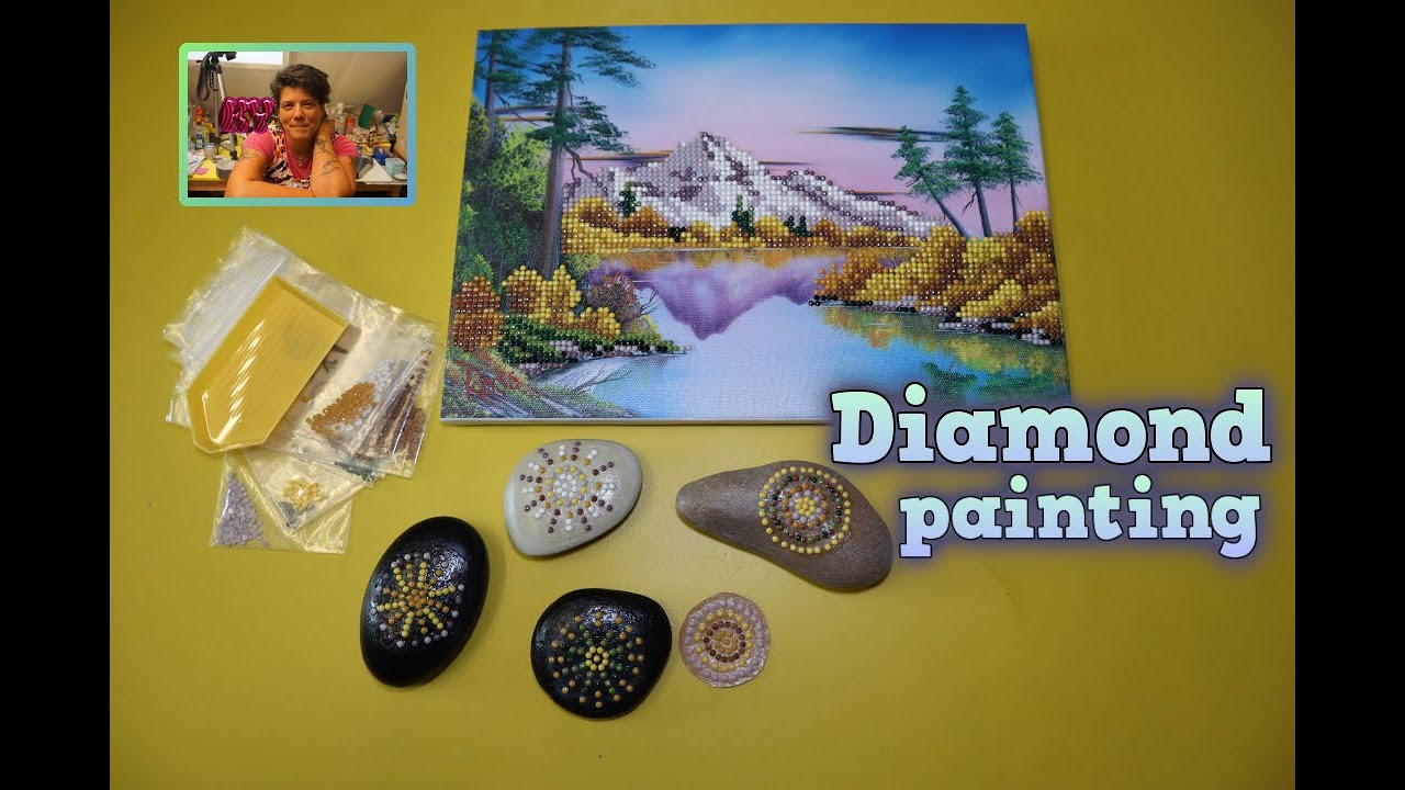 DIY, Leinwand von Aktion und was man mit den Reststeinen noch sch&ouml;nes machen kann, diamond painting