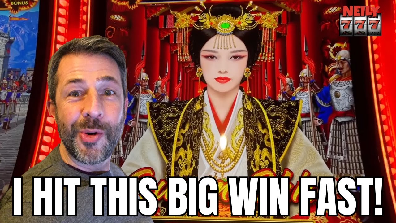 I LOVE IT WHEN THE BIG WINS COME FAST! PHOENIX LINK SLOT MACHINE!