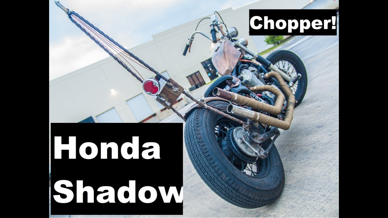 Honda Shadow Chopper Build 1970s Style