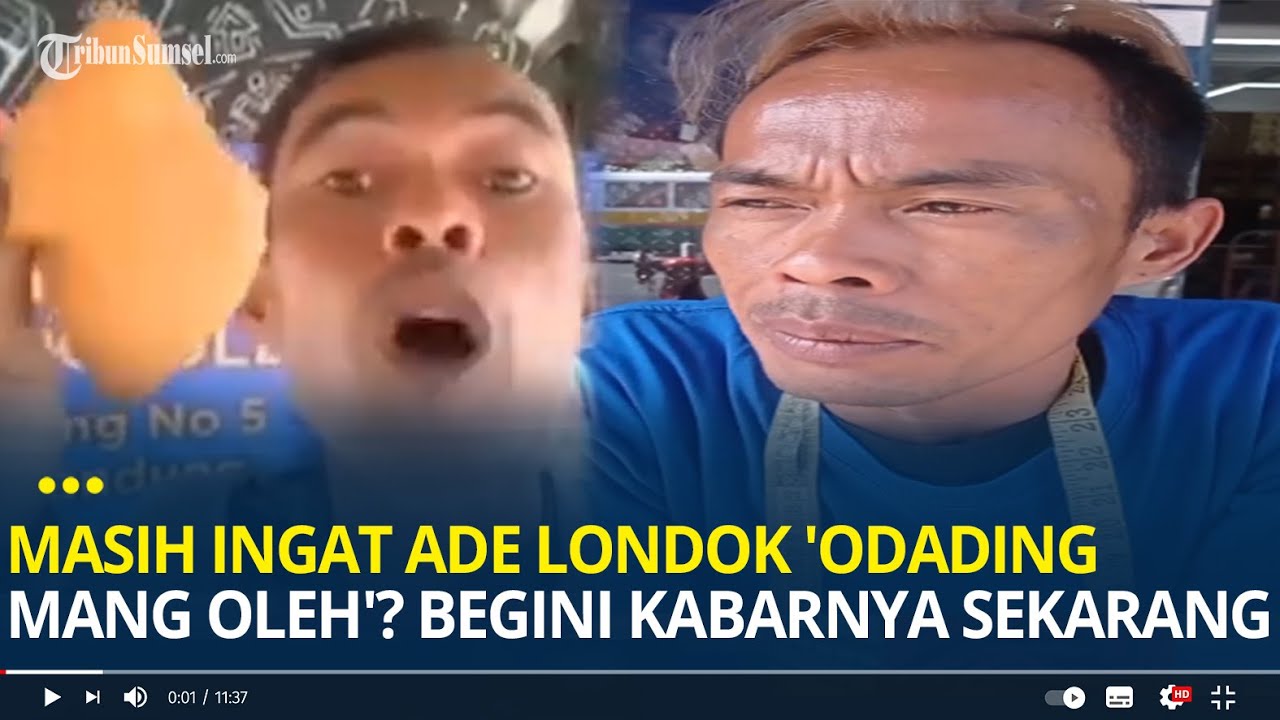 Masih Ingat Ade Londok Odading Mang Oleh yang Pernah Viral? Begini Kabarnya Sekarang