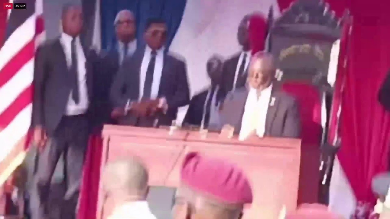 Live coverage of President Boakia State of the nation address.