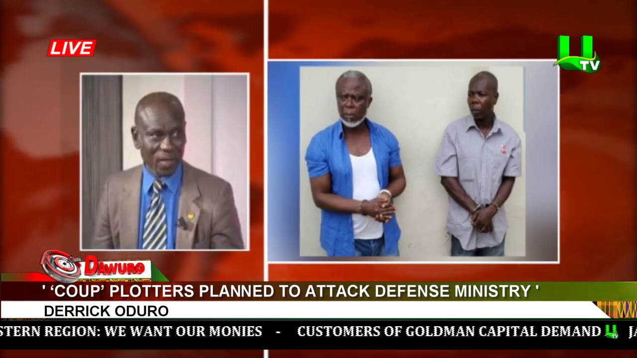 &lsquo;Coup&rsquo; plotters planned to attack Defense ministry &ndash; Derrick Oduro