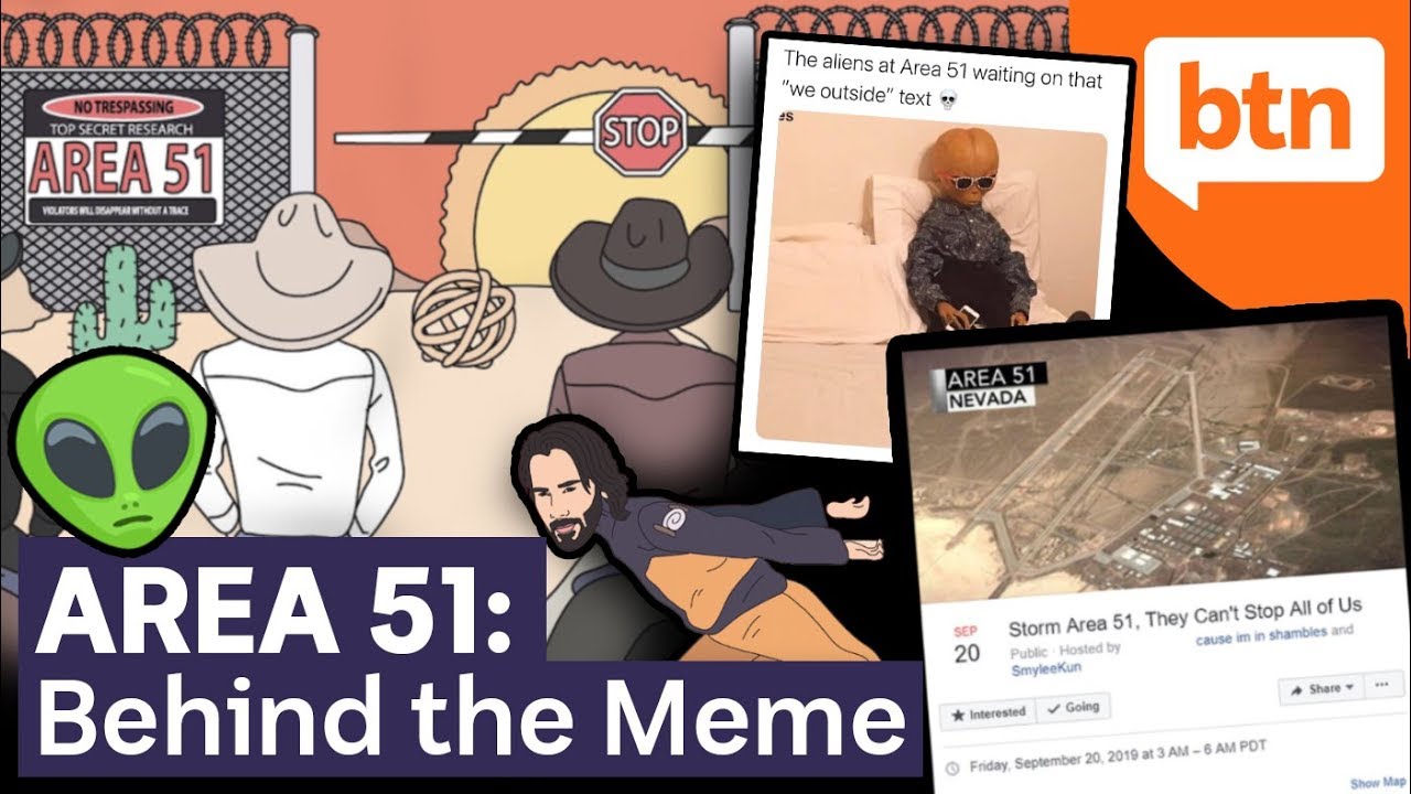 What is Area 51? Facebook Storming, Aliens & the US Government  &ndash; Behind the Meme