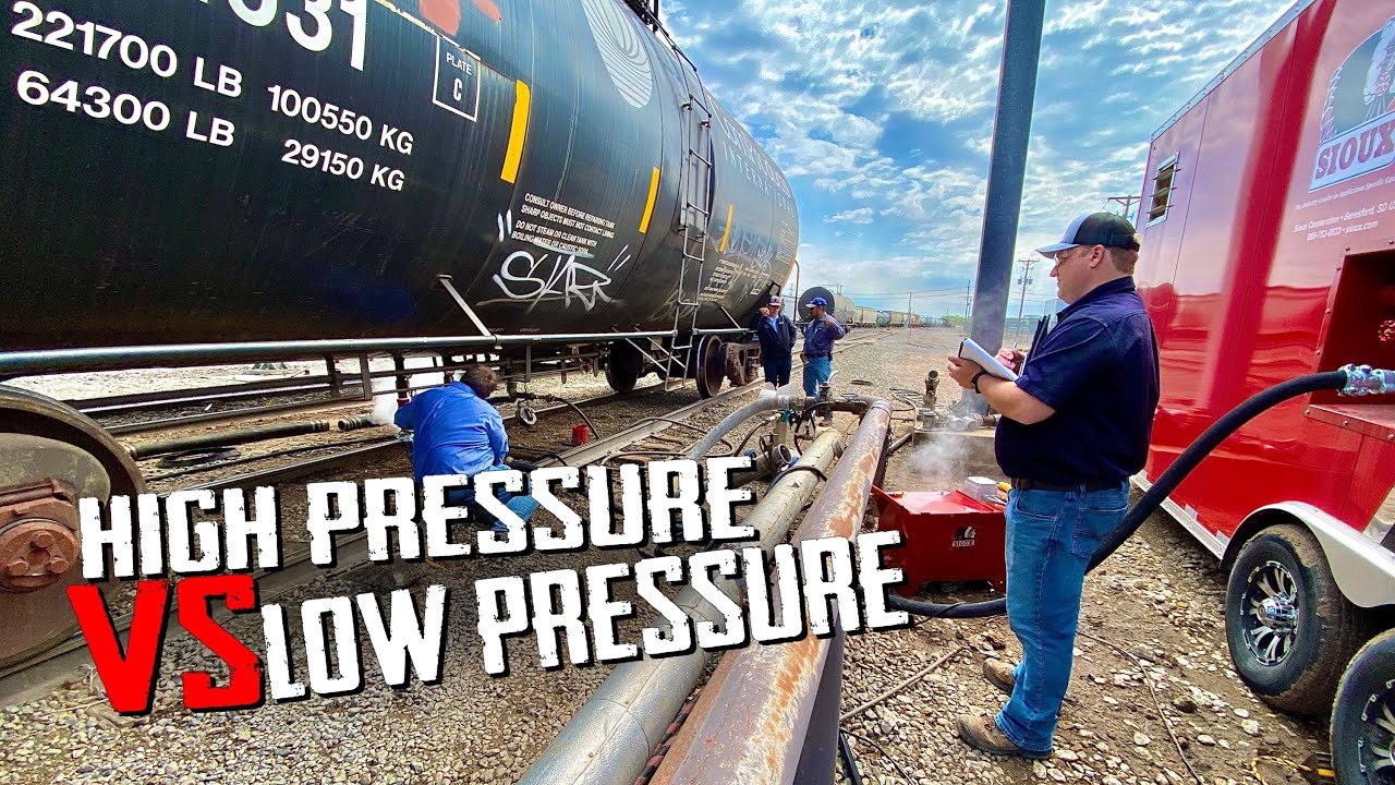 What's BEST for Heating Railcars? | High vs Low Pressure Steam