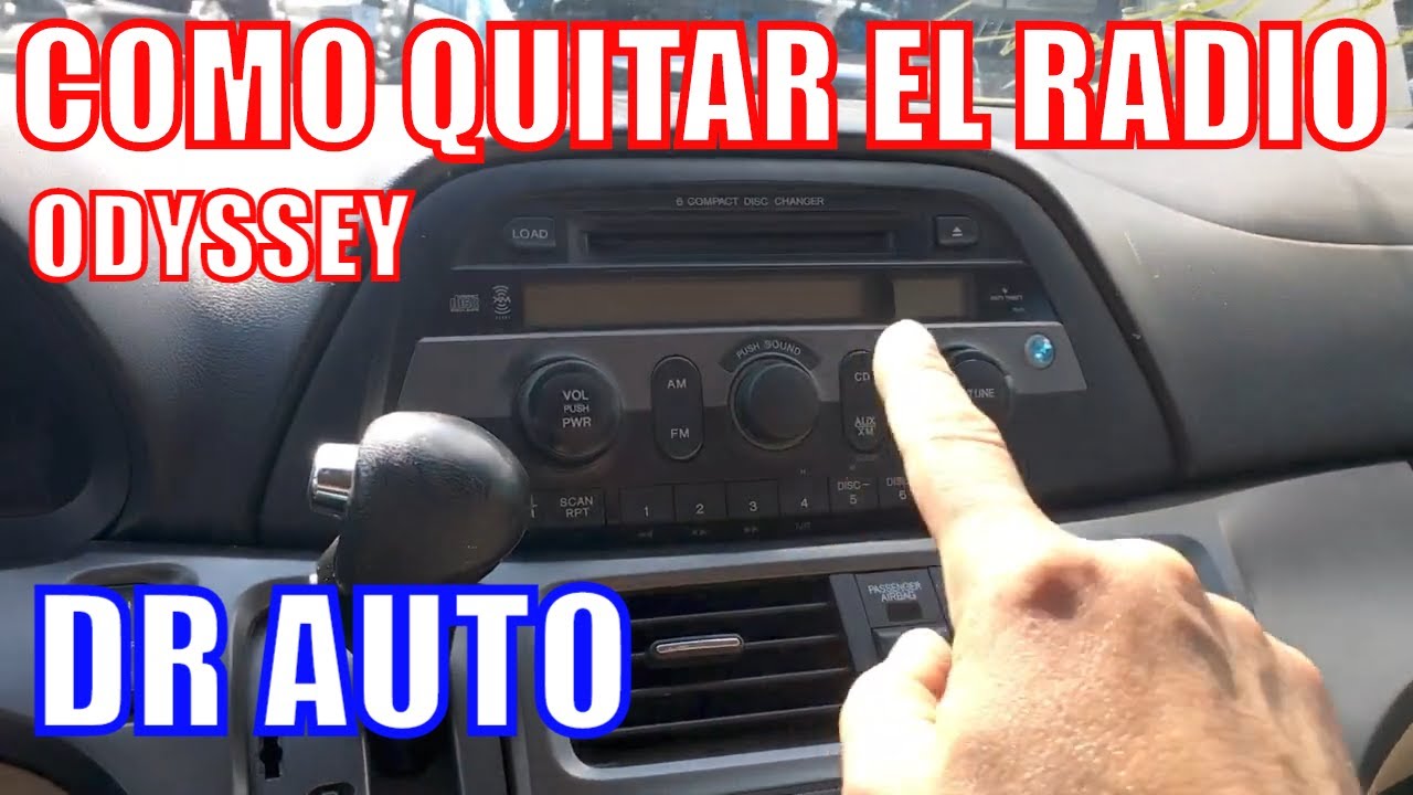 Como Cambiar el radio estereo de una honda odyssey