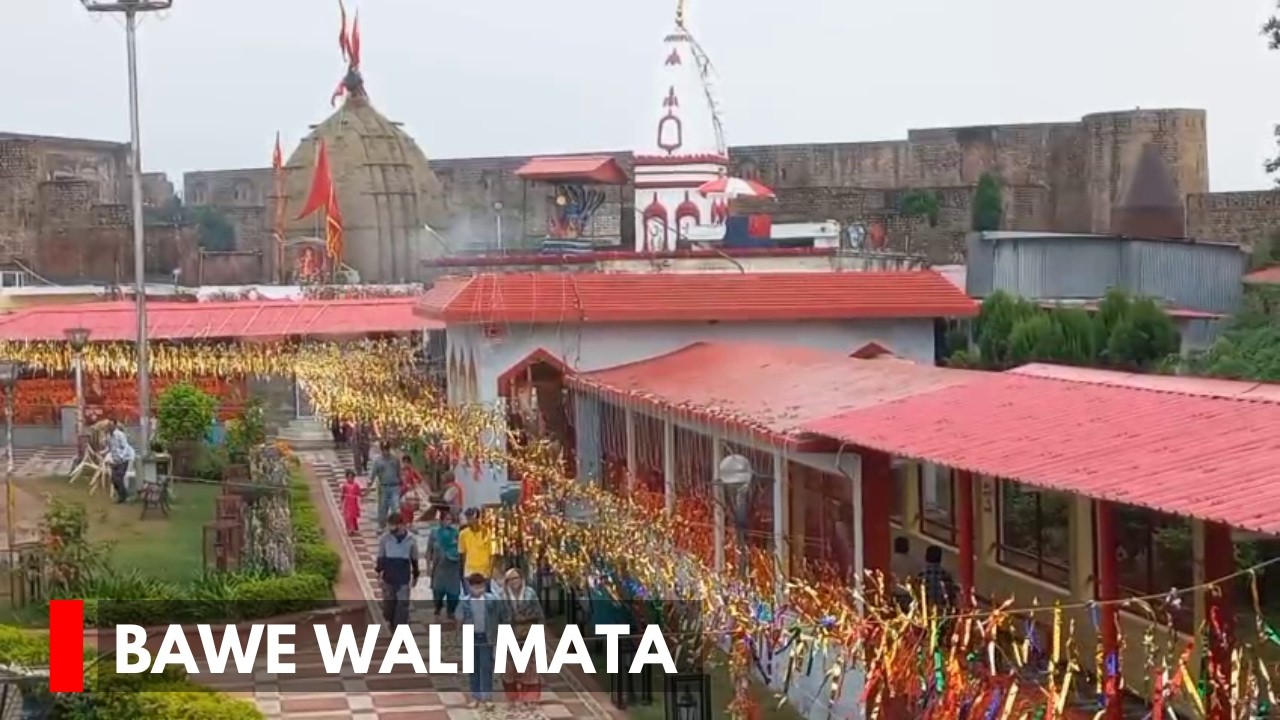 Navratras: Long Queues of Devotees at Bawe Wali Mata Temple