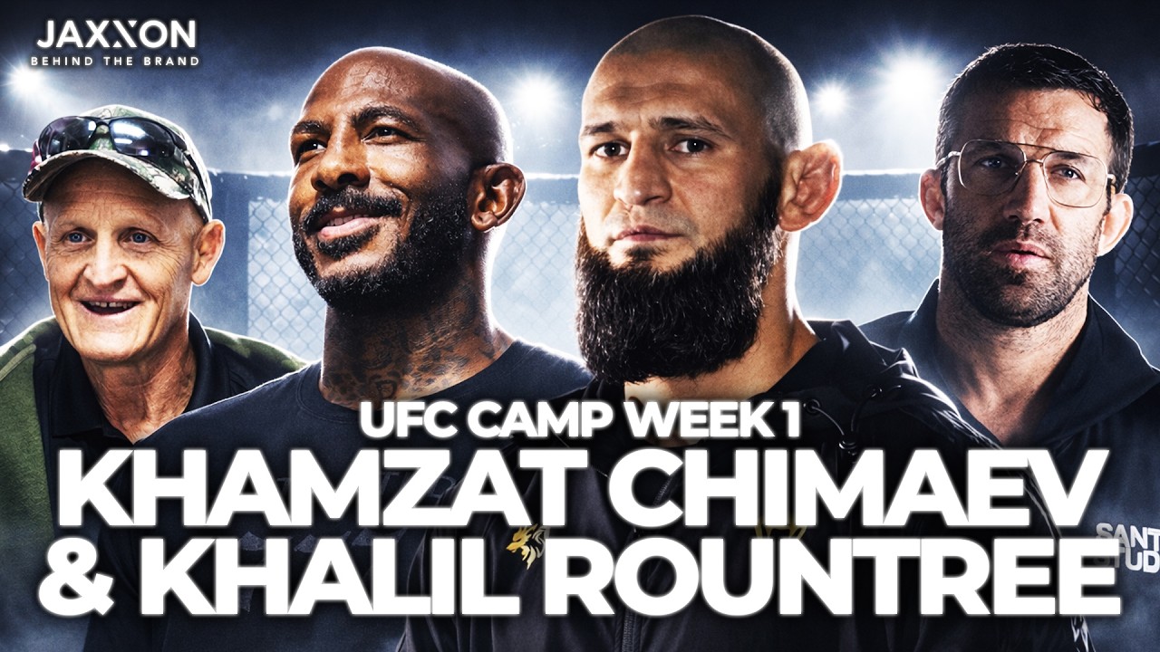 Khamzat Chimaev Camp week 1 at JAXXON, Inside the Treigning lab w/ Sam Calavita and Khalil Rountree