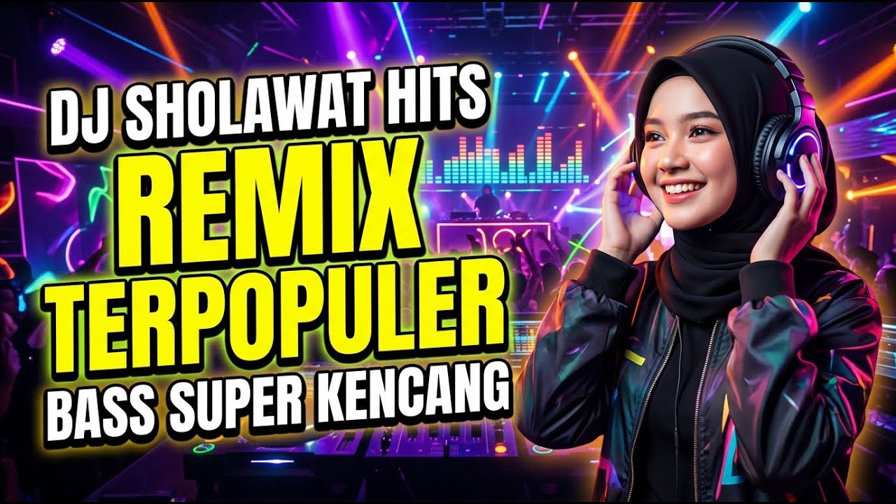 DJ REMIX SHOLAWAT JIBRIL MERDU SLOW BASS PALING ENAK DIDENGAR NONSTOP
