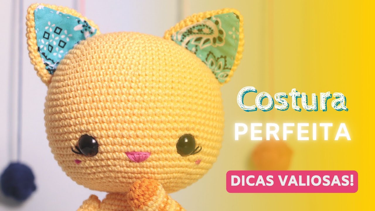 ✂️ Costura para amigurumis: dicas que ninguém te contou ainda