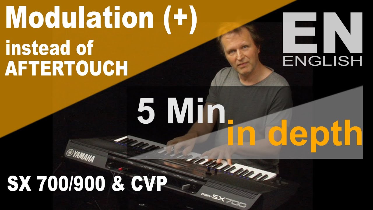 Pedal controlled Modulations instead of Aftertouch - '5 Min. in Depth' (English)