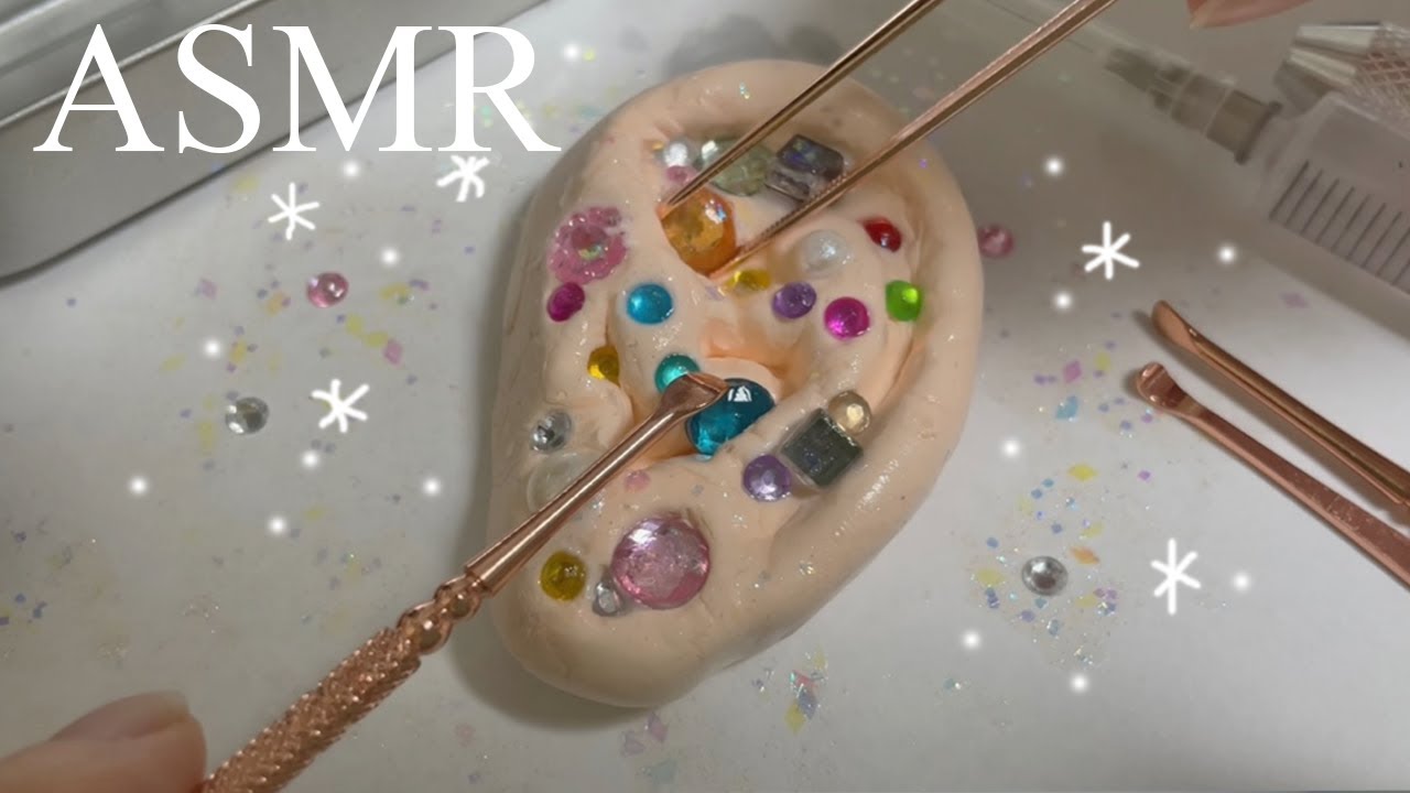 ASMR 귀 수술 상황극, Ear Surgery RolePlay,  핀셋 으로 톡톡 건드리기