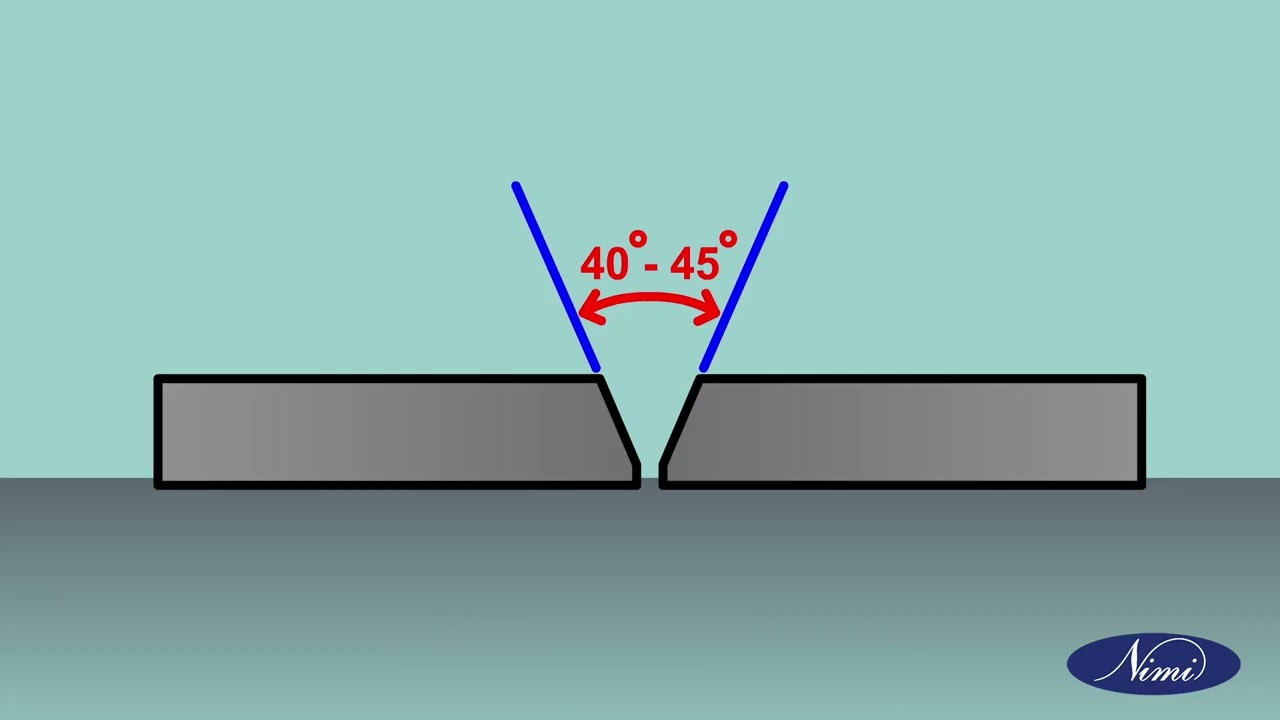 Butt weld single V Butt joint on a 10mm thick mild steel plate using  | NIMI | DIGITAL | ENGLISH |