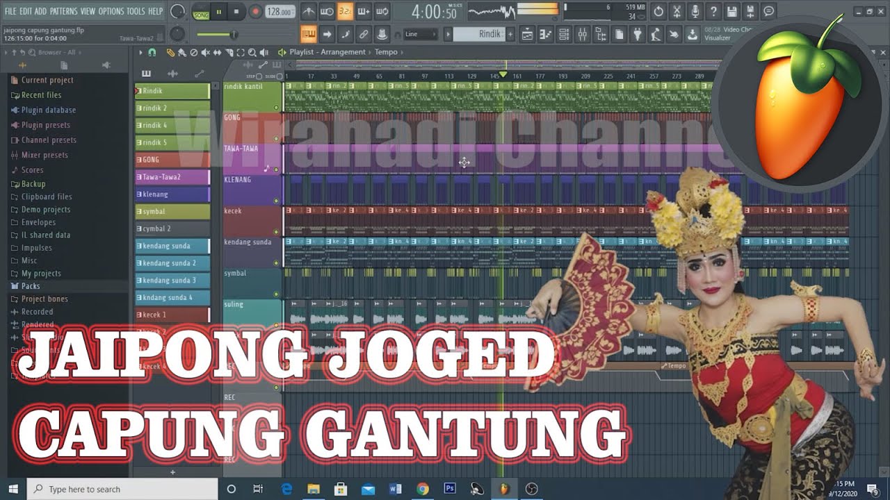 Jaipong Joged Bumbung-Capung Gantung
