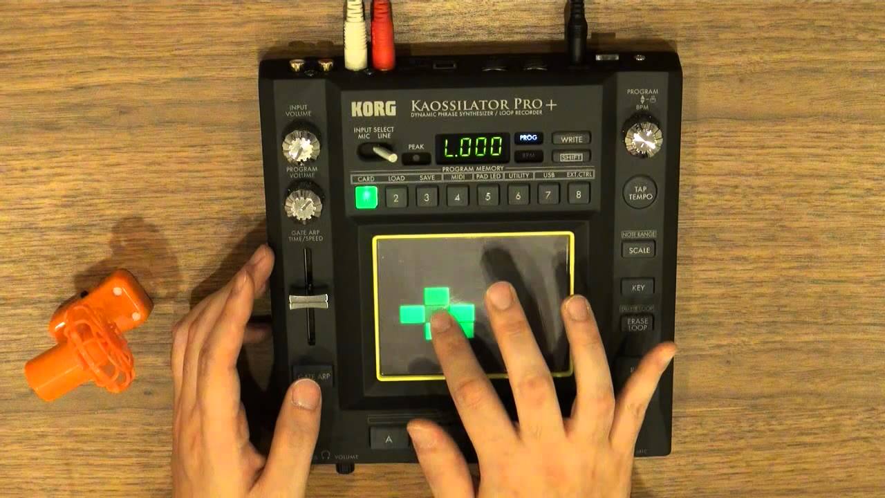 【KORG】「KAOSSILATOR PRO+」買ってきたよ【ガジェット】