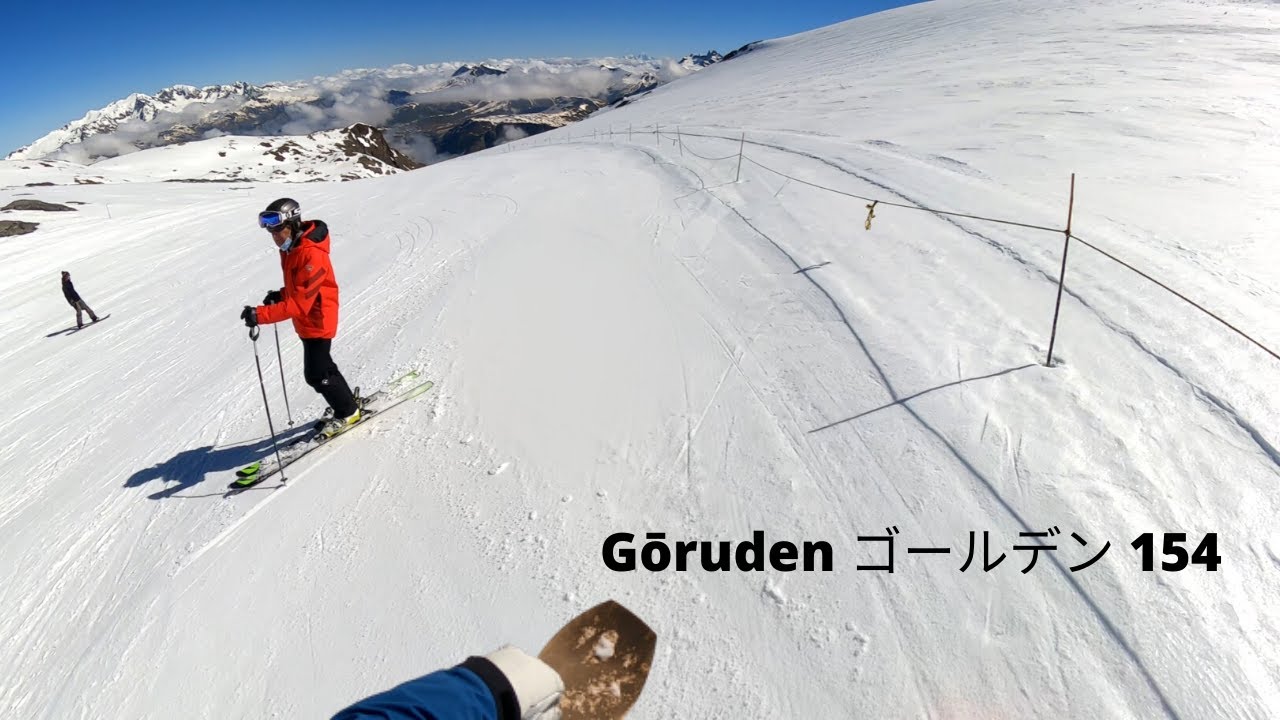 Snowboard Carving - Les Deux Alpes Glacier - Top to Bottom
