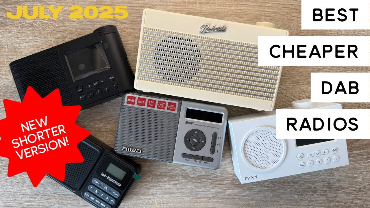 Dab radio review: cheaper radios for bathroom/travel. Some decent options that don&rsquo;t sound terrible