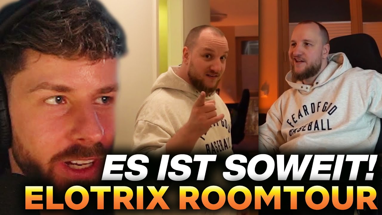 ELOTRIX ROOMTOUR ist einfach INSANE - WAS eine GEILE WOHNUNG!