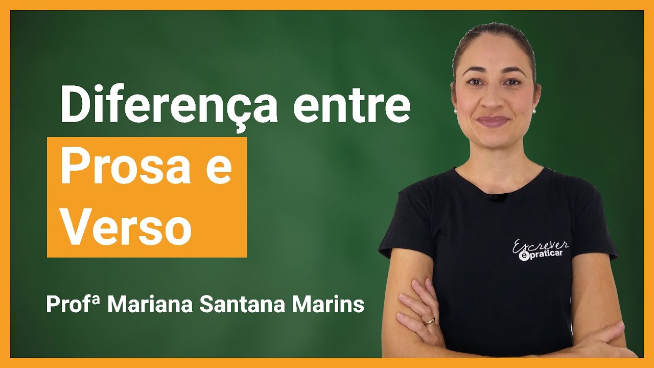 Diferença entre Prosa e Verso – Com Exemplos Rápidos - Escrever é Praticar