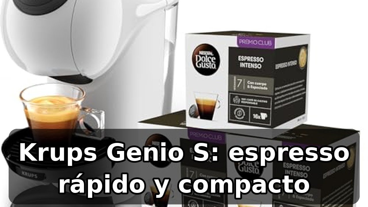 Review completa de la Krups Genio S: espresso rápido y diseño compacto