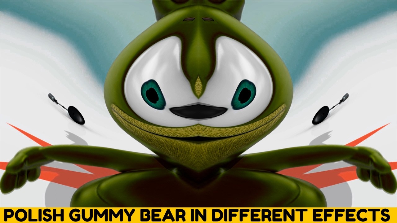 POLISH Gummy Bear Gummib&auml;r Song IN DIFFERENT SUPER COOL Effects PART 3 | VIDEO & AUDIO EFFECT