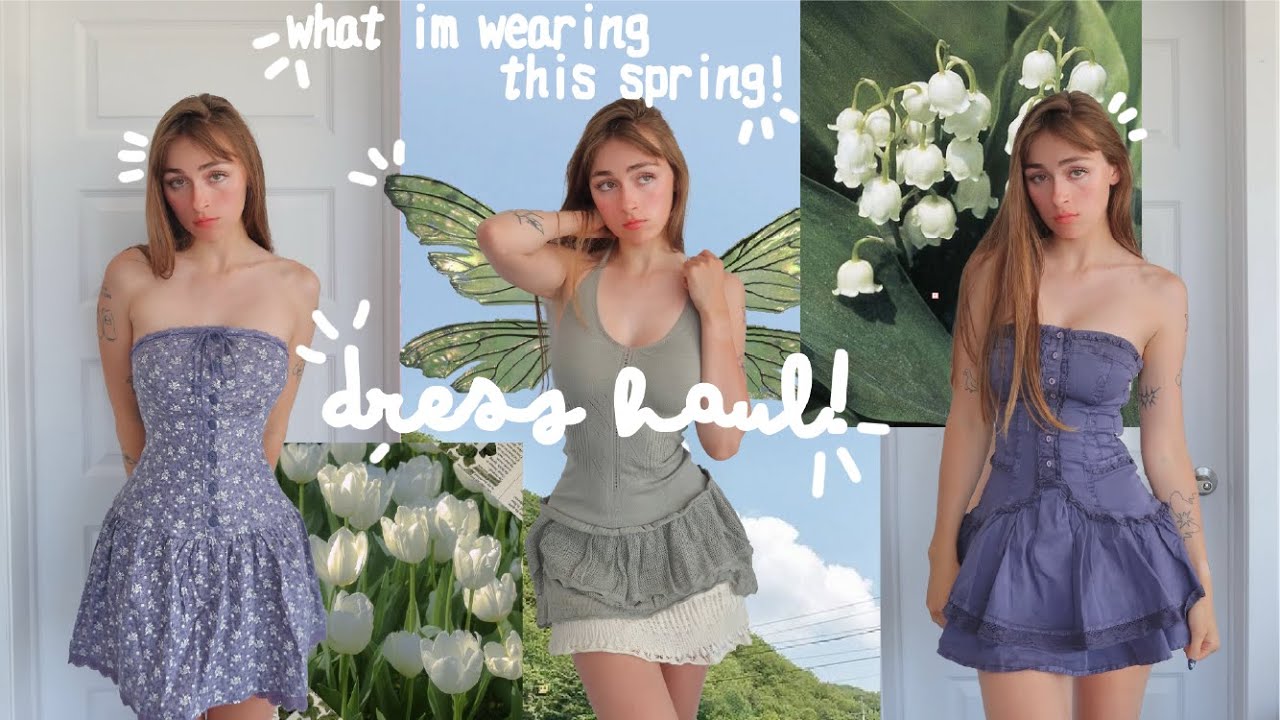 what i'm wearing this spring!! 🌷try-on haul :)