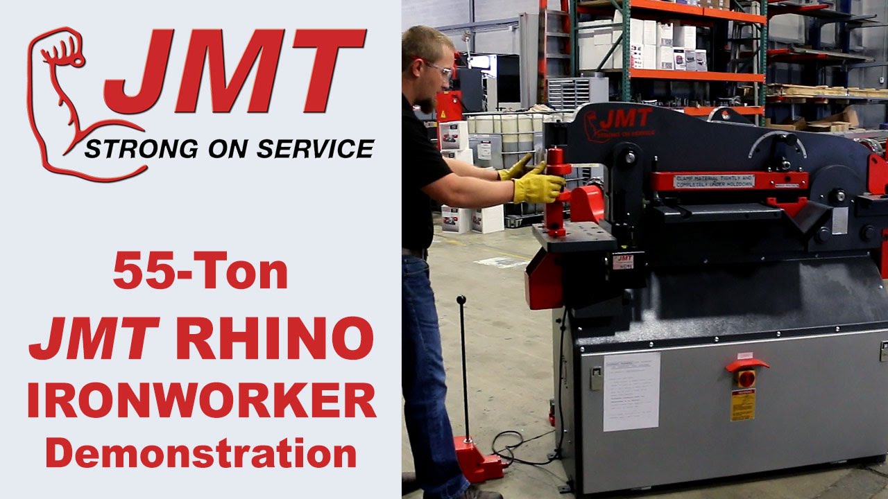 55-Ton Ironworker | JMT Rhino Series