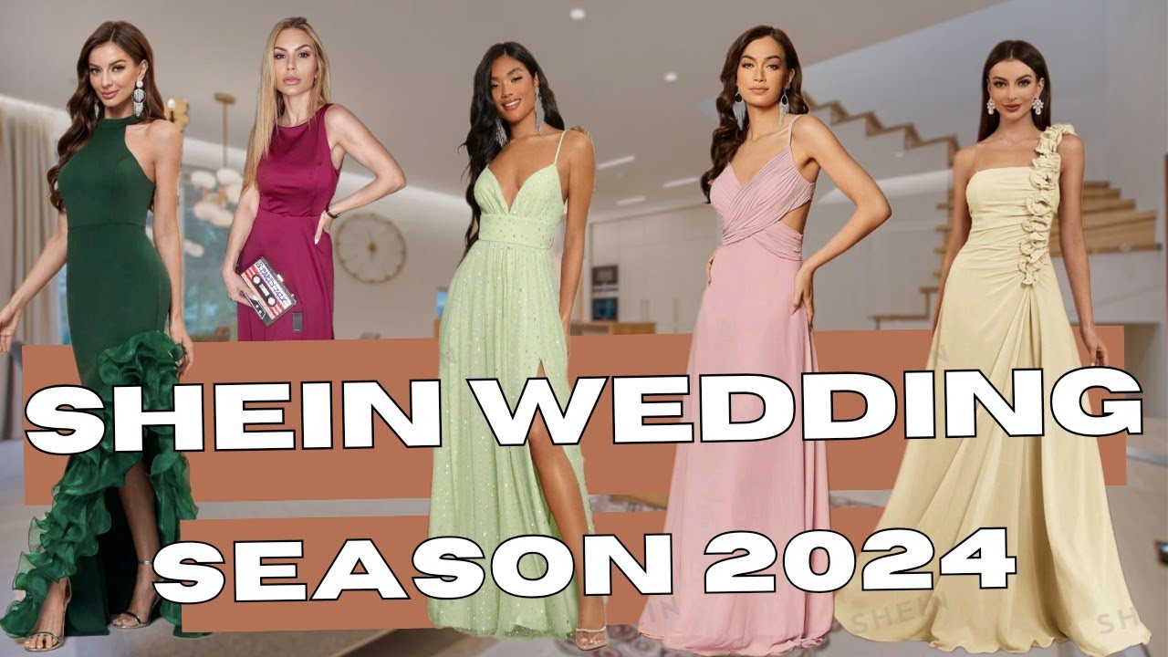 SHEIN Wedding Season | Bridesmaid and Guest Dresses #sayidoinshein