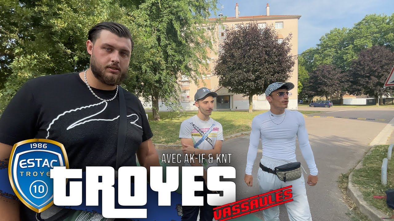 GabMorrison - Visite du quartier des Vassaules à Troyes avec AK-IF & KNT