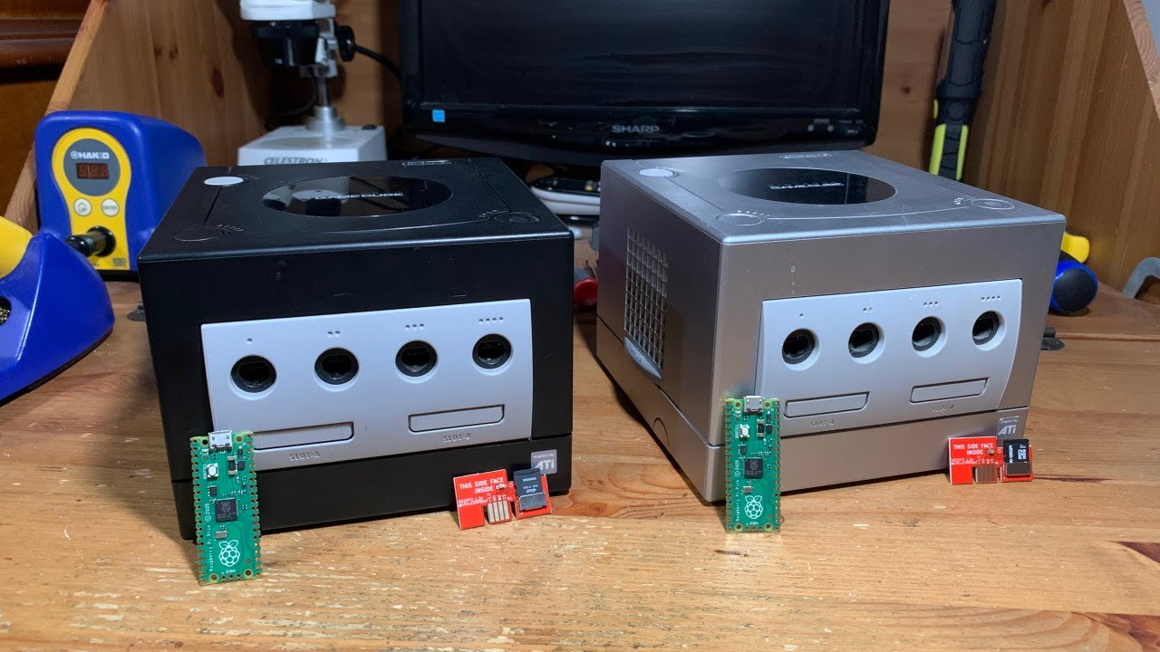 НОВЫЙ модчип Picoboot для GameCube за 5 долларов! Руководство по установке для DOL-001 и DOL-101