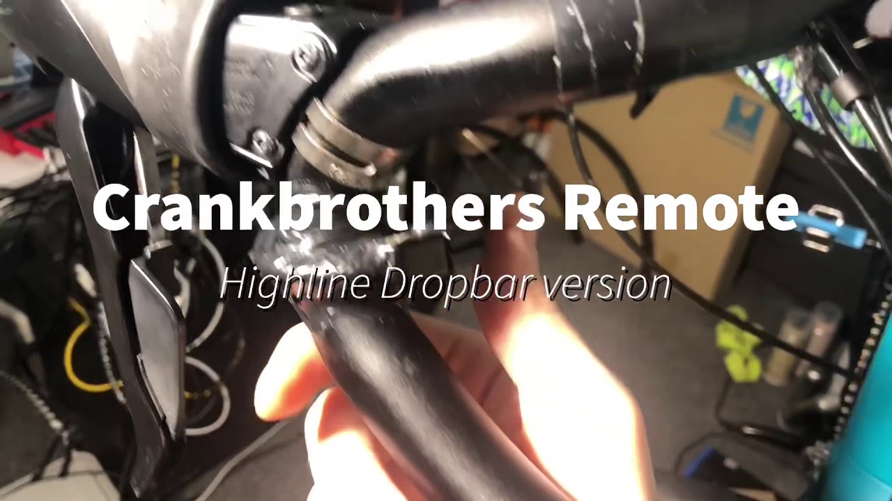 CrankBrothers Highline Dropper remote for Drop bars
