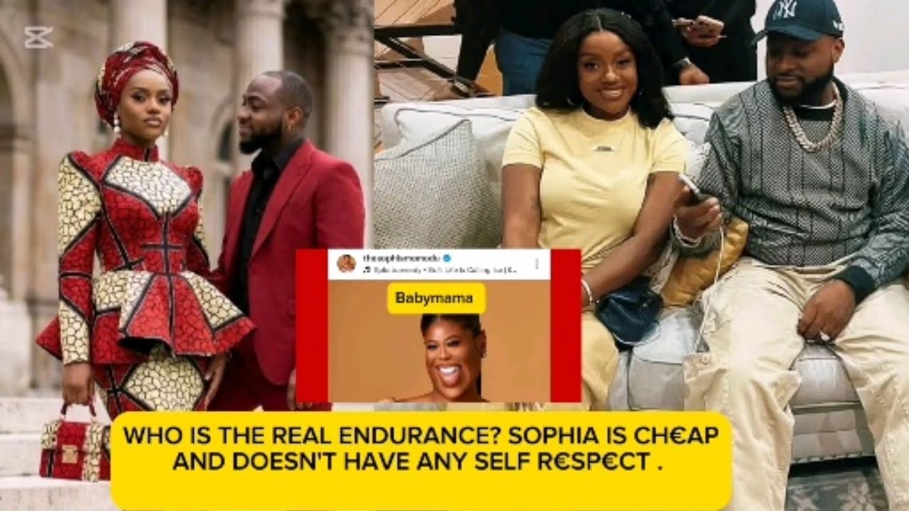 BABYMAMA SOPHIA TOLERATEDA WHOLE LOT JUST FOR RING, WHO IS THE REAL ENDURANCE, SOPHIA SHLD TAKE THE