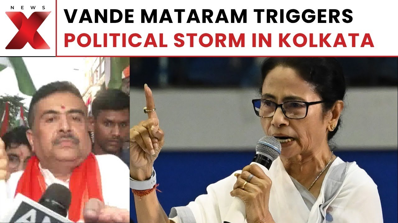 Vande Mataram Row: 150 Years of National Song Sparks Kolkata Political Clash | NewsX