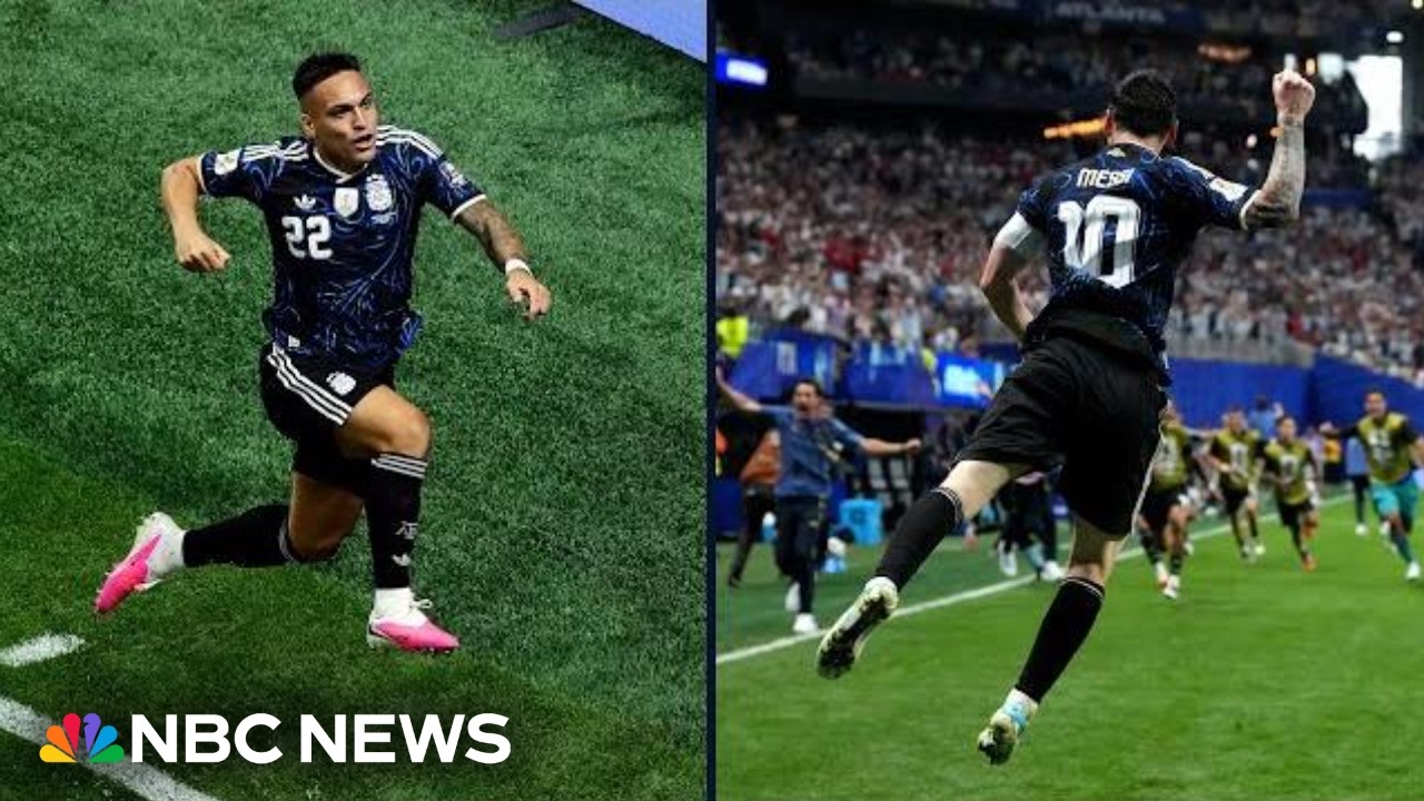 Argentina defeats England 2-1 to advance to World Cup final