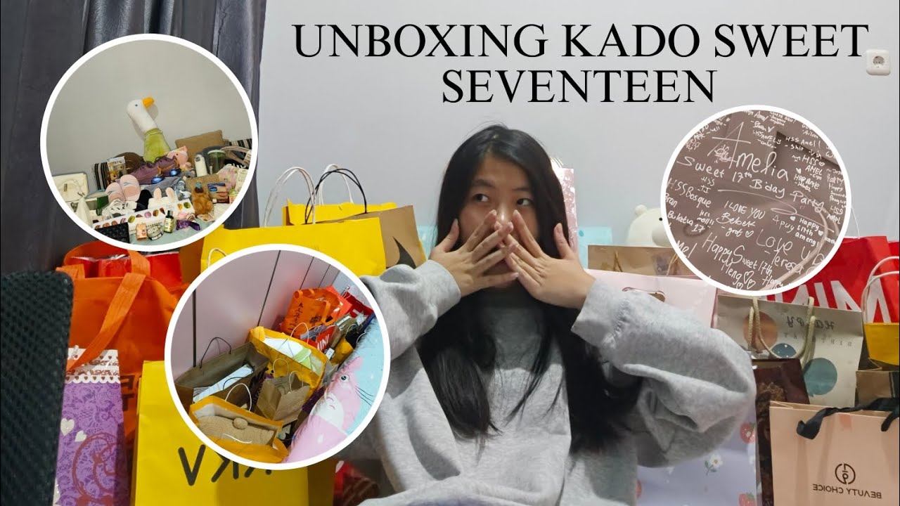 UNBOXING KADO SWEET SEVENTEEN 🥳