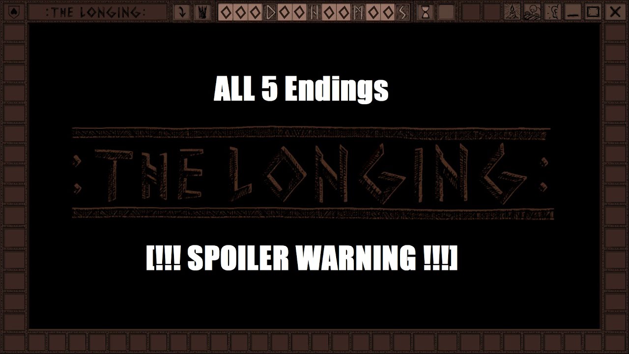 The Longing - All 5 Endings [SPOILER WARNING!!!]
