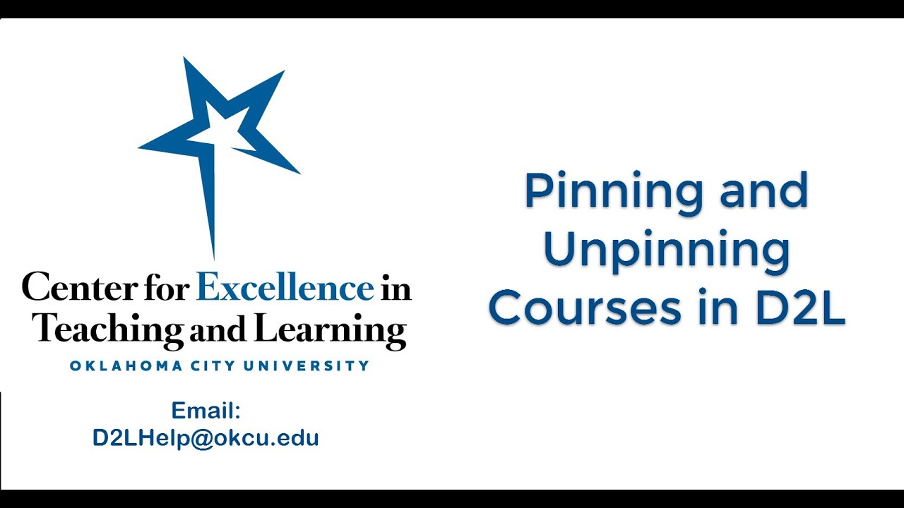 Pin and Unpin Courses