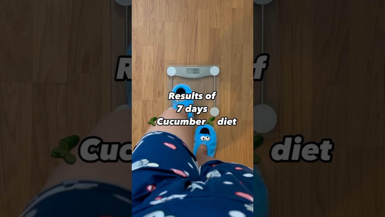 7 days cucumber diet