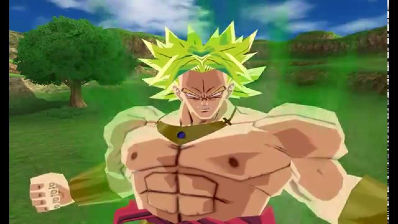 LSSJ Broly vs King Piccolo