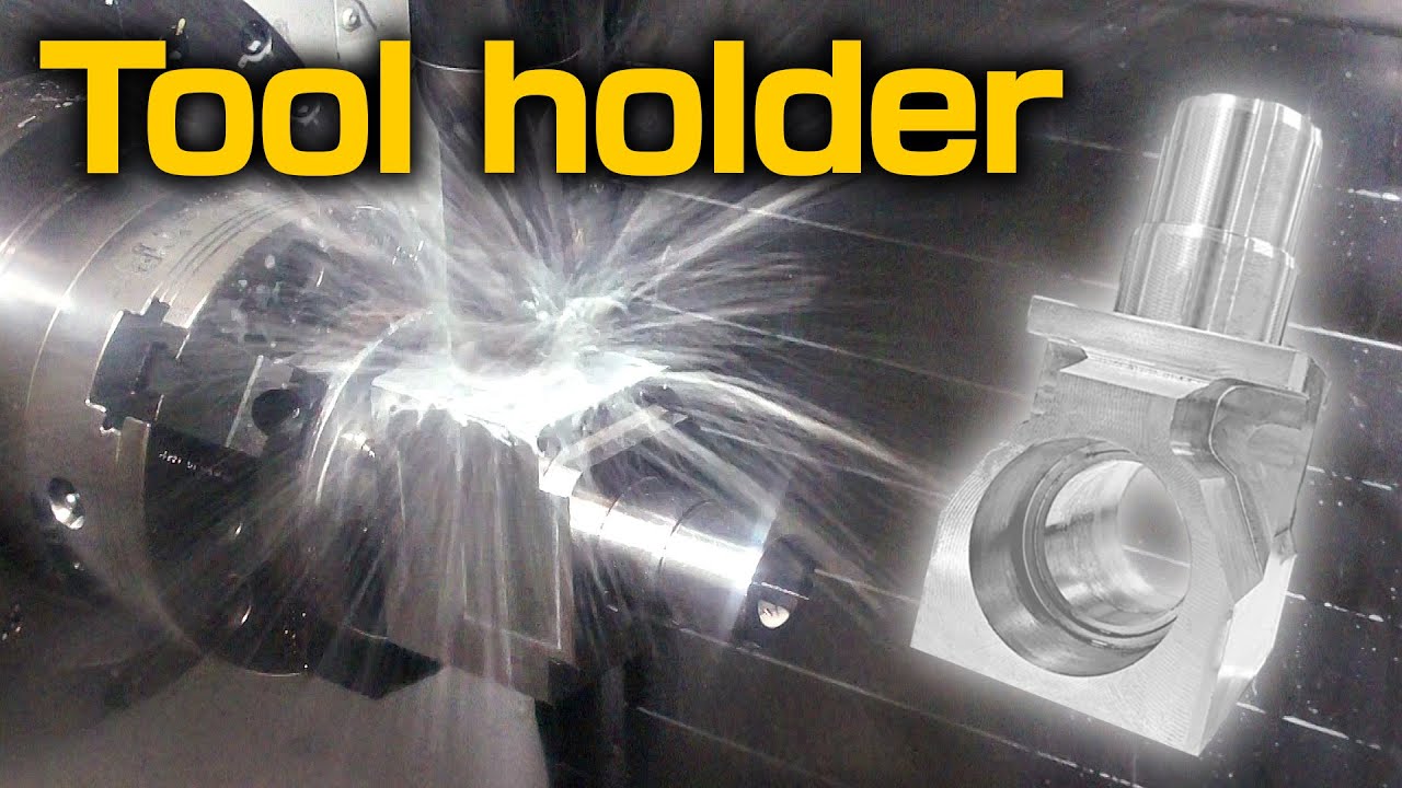Tool holder Machining with NTRX-300: ATC Multitasking Machine