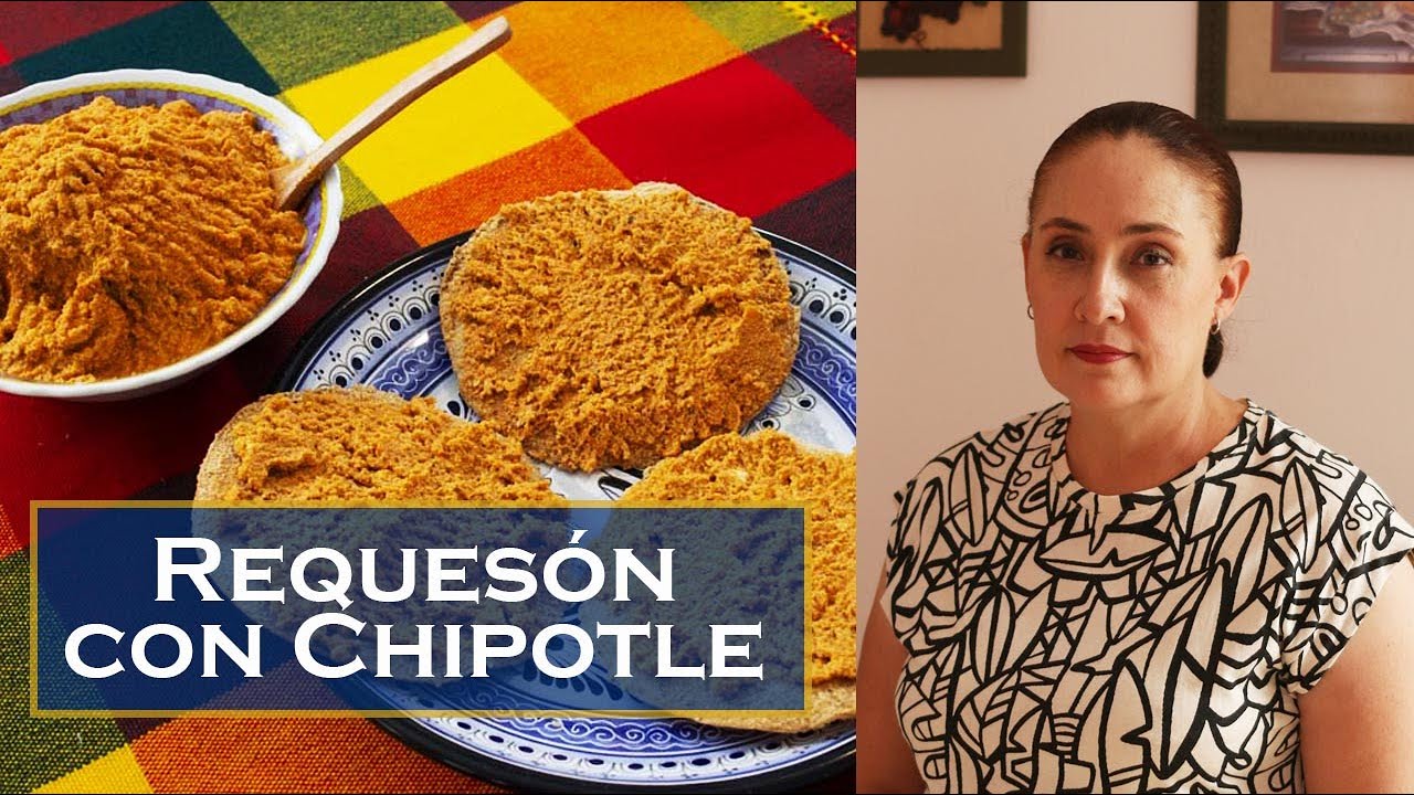 Requesón con chipotle, prepara esta deliciosa y muy tradicional botana.