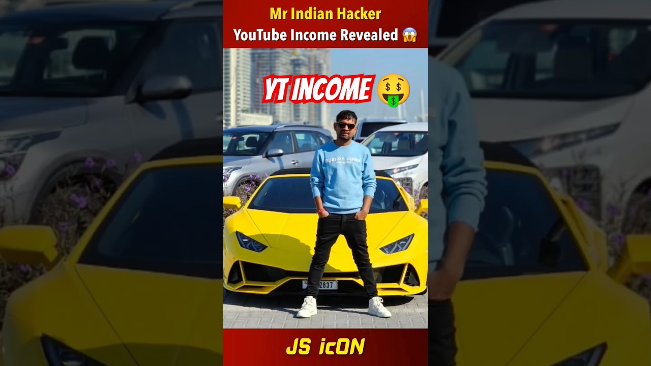 Mr Indian Hacker YouTube Income Revealed 😱 Shocked | 
