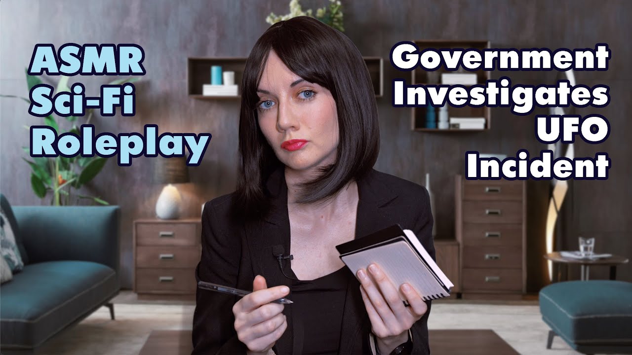 ASMR научно-фантастическая ролевая игра | Правительство расследует инцидент с похищением НЛО | Ти...