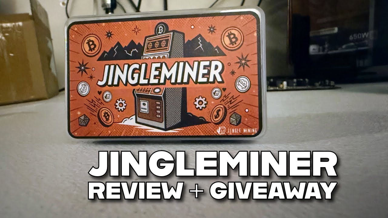 Little Home Bitcoin Lottery Miner Jingle Miner 300KH 1 watt {Giveaway} @JINGLEMINING