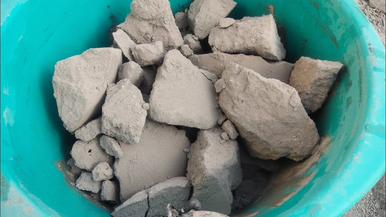 Full tub of soft dirt chunks crunchy dry crumbling Satisfying asmr