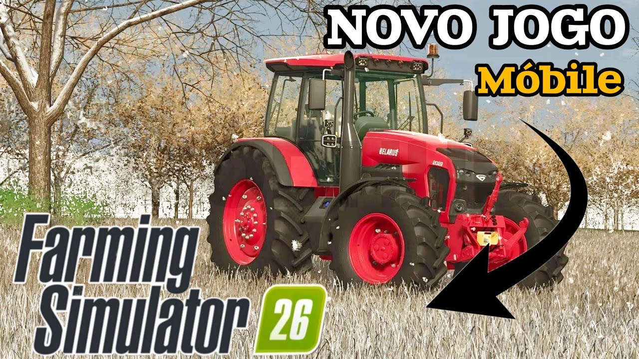 NOVO JOGO😱 FARMING SIMULATOR 26 PARA CELULAR👉🏻 INCRÍVEL 