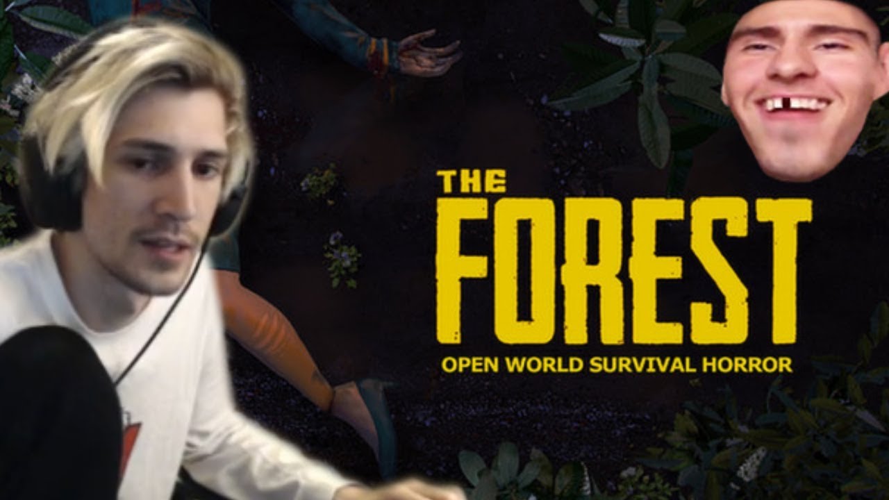 xQc Plays The Forest with Zoil! | xQcOW