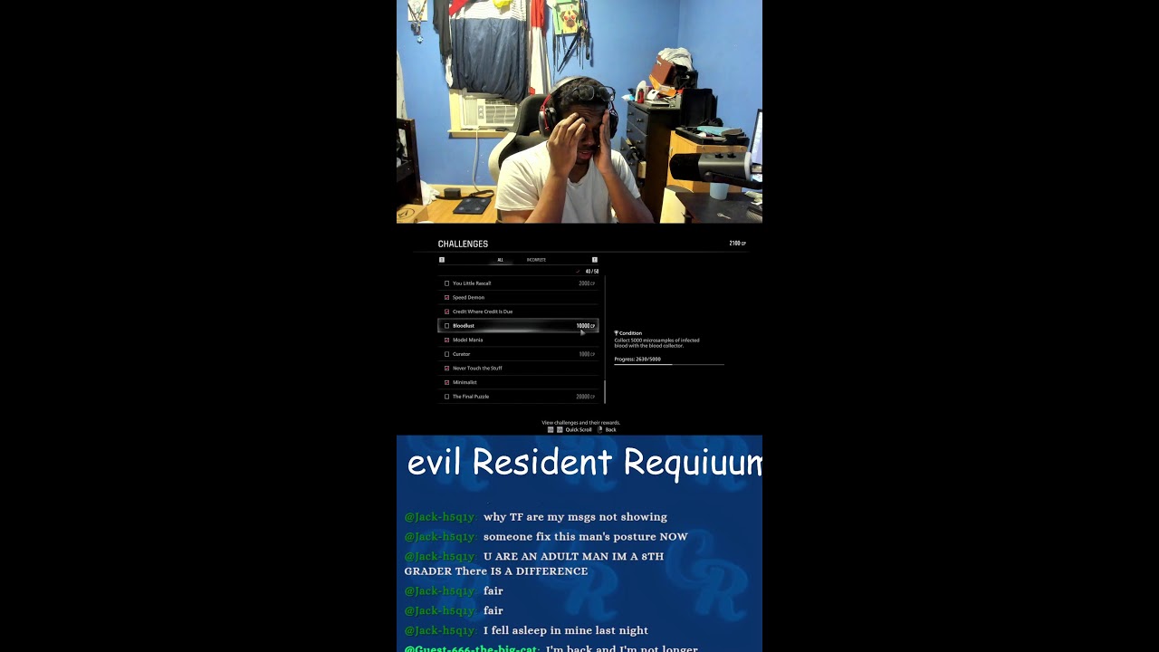 Resident evil Requiem Challenges